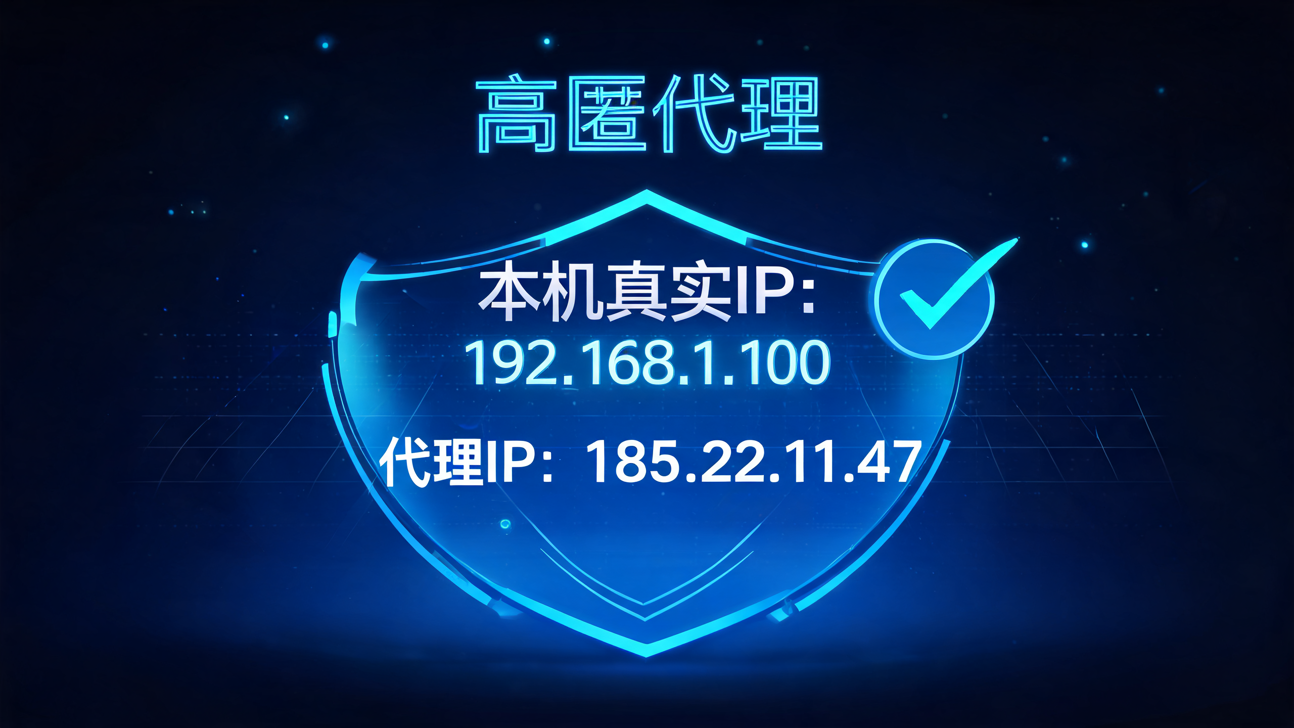 高匿代理能完全隐藏本机真实IP吗？配图